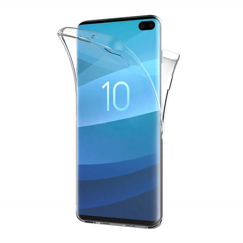 Coque intégrale silicone Samsung Galaxy S10 Plus - Phonillico