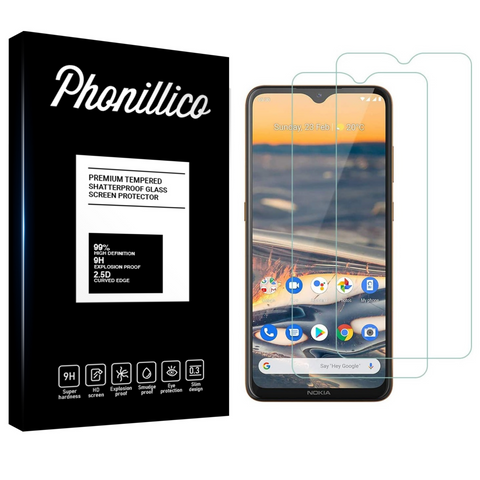 Lot 2 Verres Trempé Nokia 5.3 - Phonillico