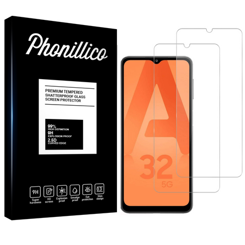 Lot 2 Verres Trempé Samsung A32 4G - Phonillico