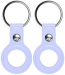 Porteclés violet airtag
